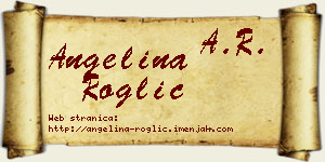 Angelina Roglić vizit kartica